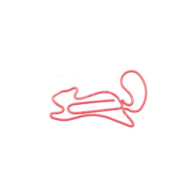 松鼠造型訂造萬字夾