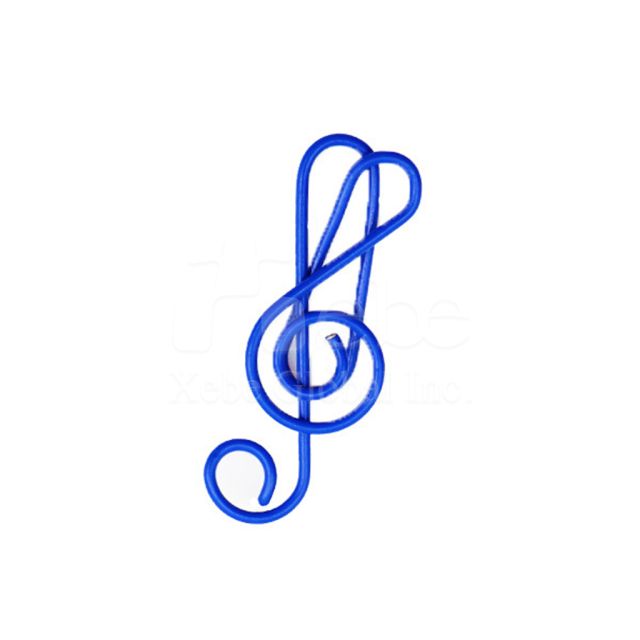 高音譜記號萬字夾 音符萬字夾訂造