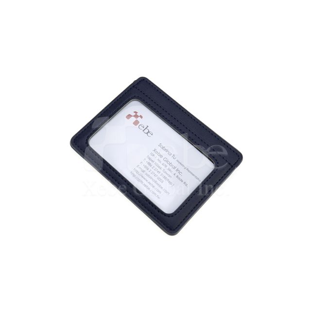 海軍藍皮革卡套 商務禮品