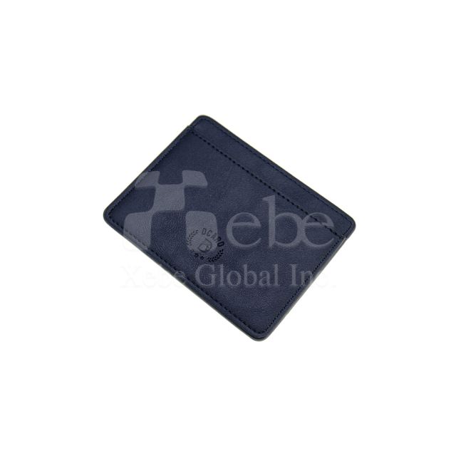 海軍藍皮革卡套 商務禮品
