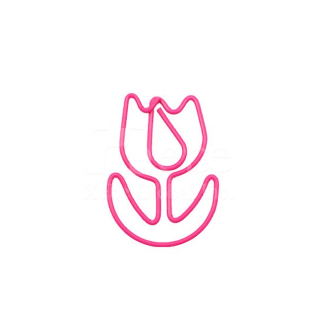 花朵造型萬字夾