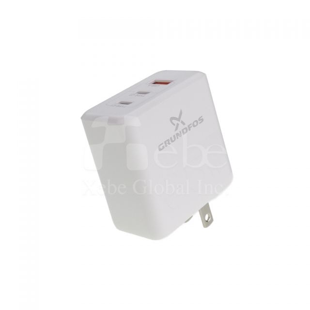 訂造快充叉電器 65W三孔USB charger