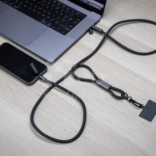 二合一手機吊繩叉電線 訂造多功能叉電線
