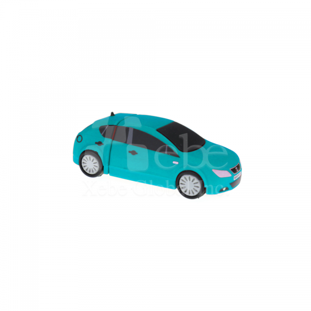 藍色汽車訂造USB手指