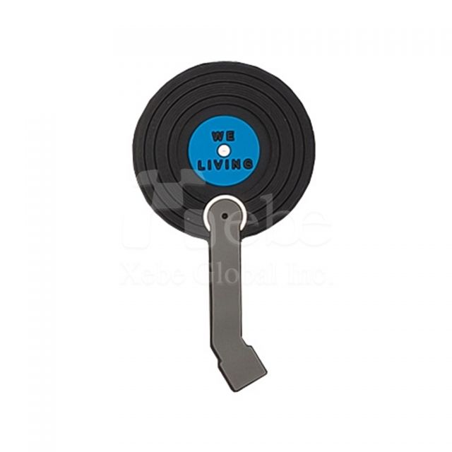 復古唱片造型掛勾磁石