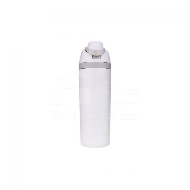 白色保溫飲管杯