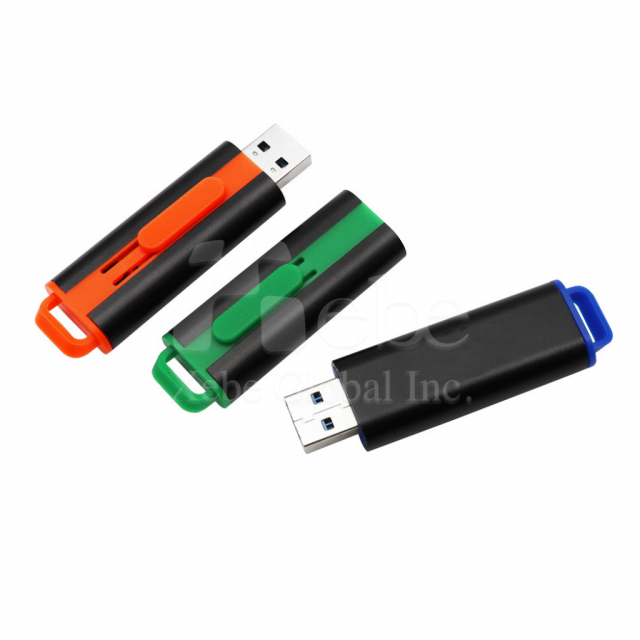 推式伸縮禮品USB手指